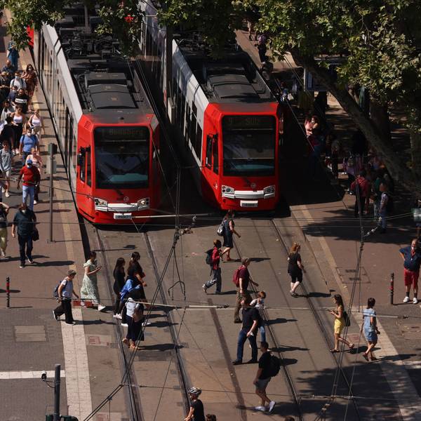 16.08.2022, Köln: Ansichten des Neumarkt in Köln. Foto: Thilo Schmülgen