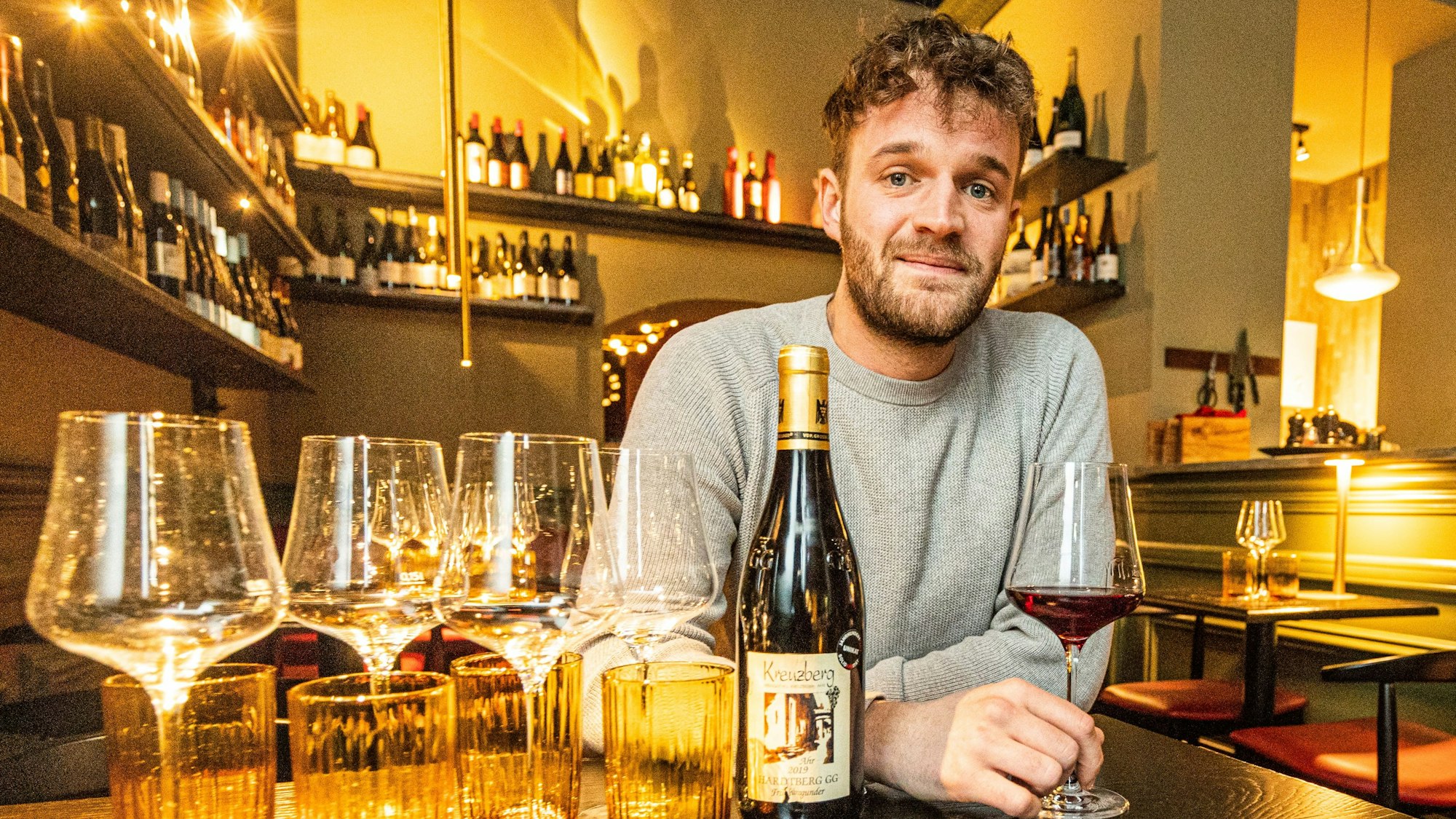 Lars Treuheit in der Südlage