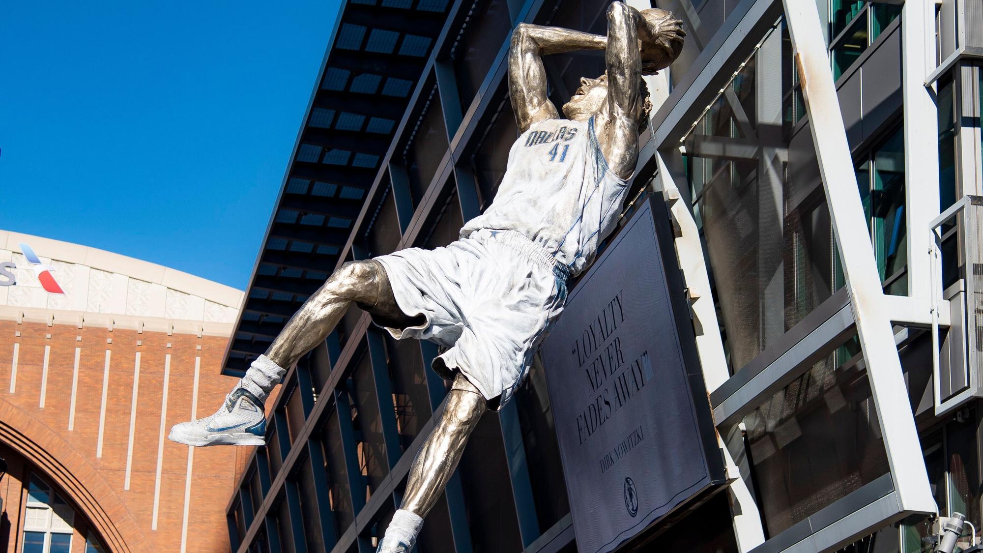 Dirk Nowitzki machte den „Flamingo-Shot“ in der NBA salonfähig.