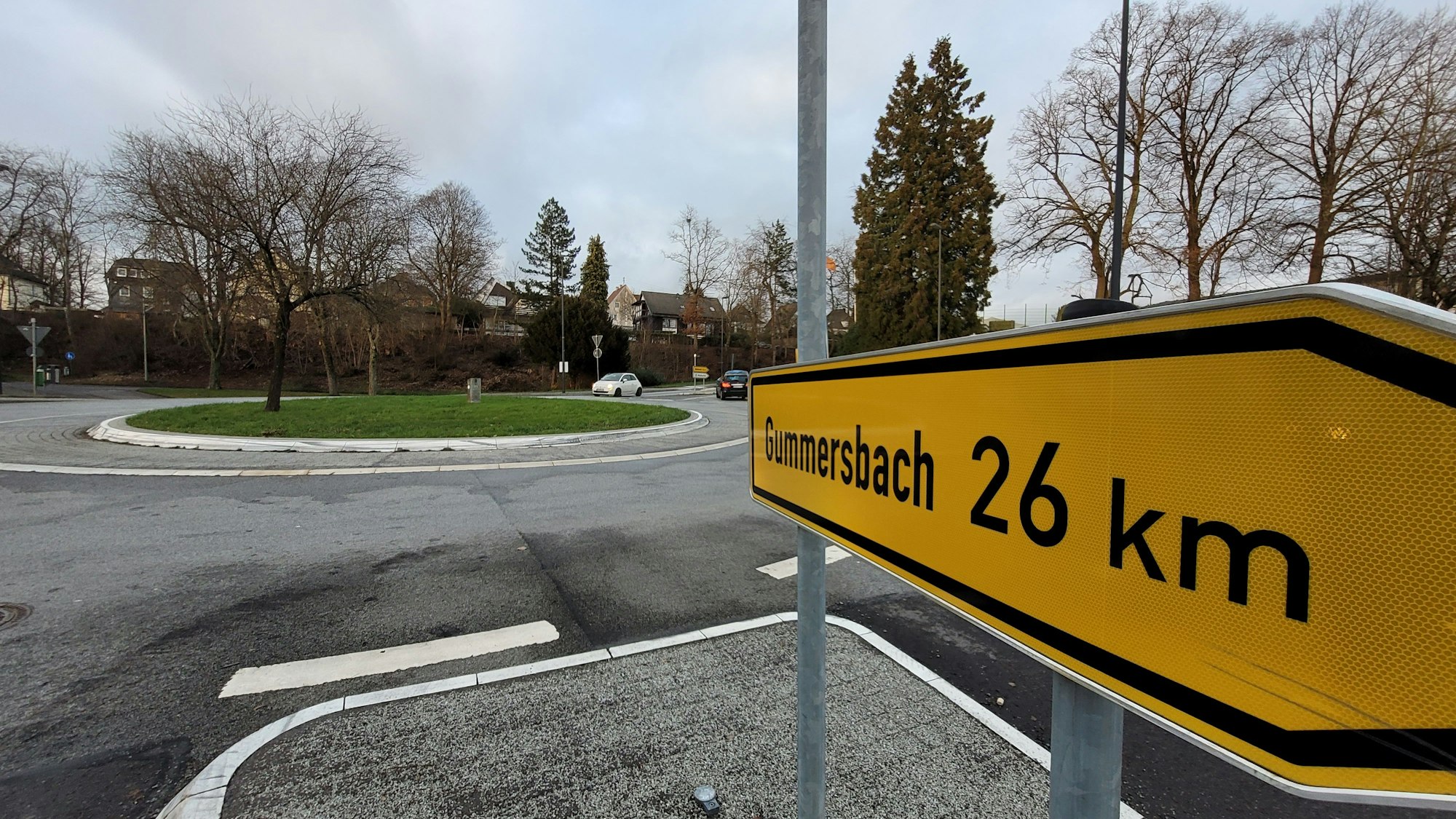 Ein Bild vom Kreisverkehr