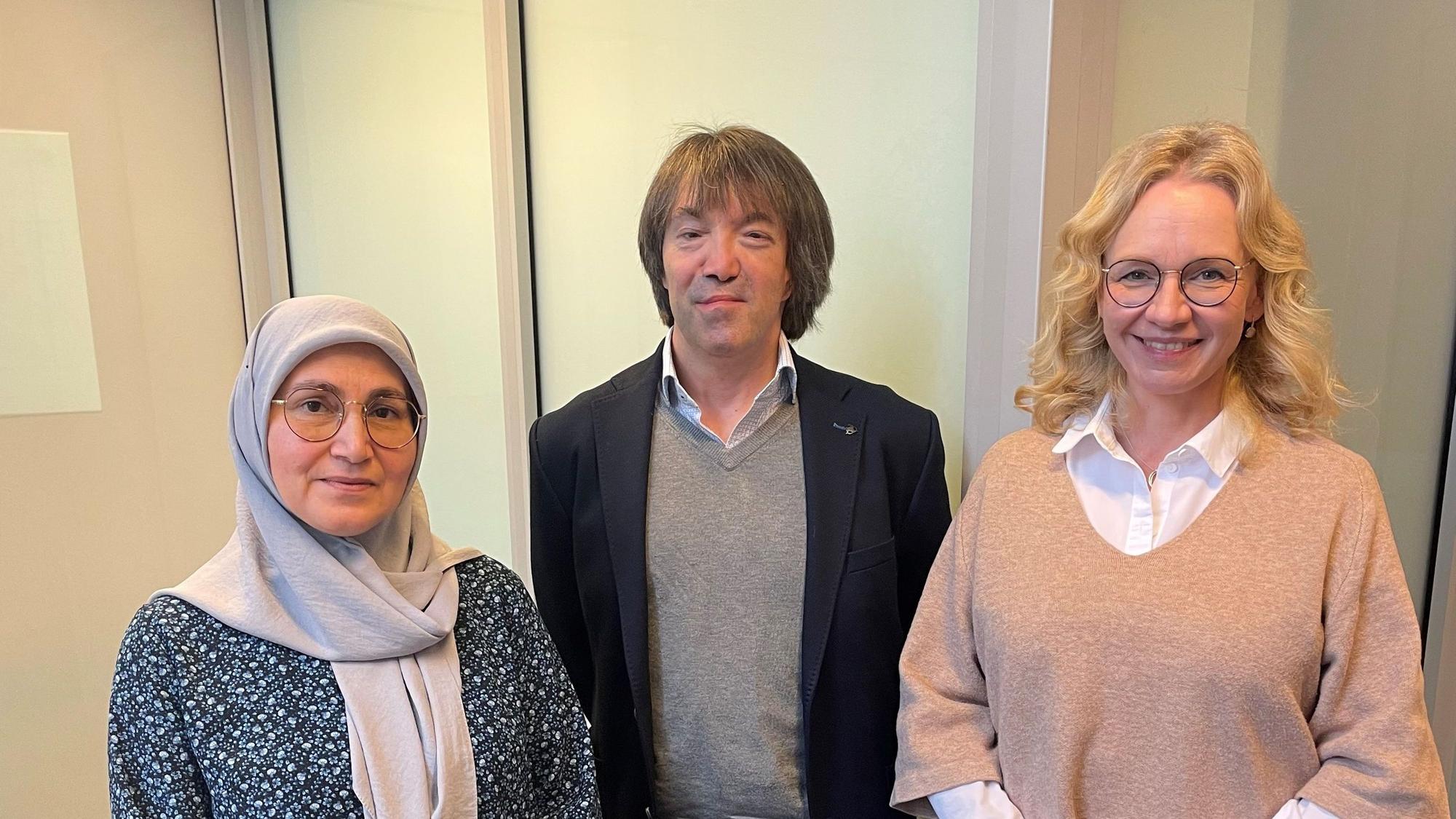 Das Team von „Hygiene to Go“: Yasemin Altinok, Marcus Redaelli und Stefanie Federhen