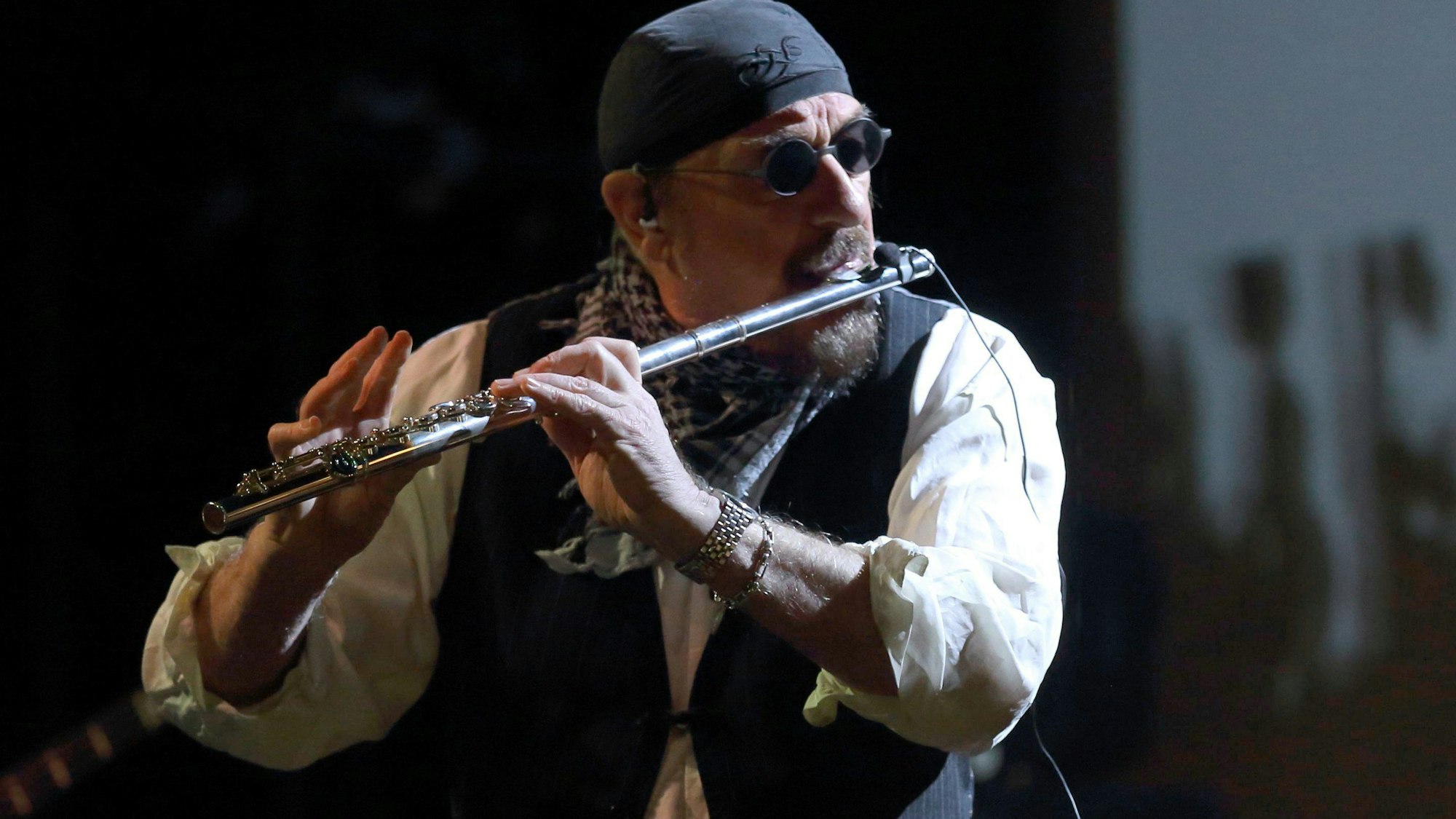 Der schottische Musiker und Mitglied der Jethro Tull Rockband Ian Anderson