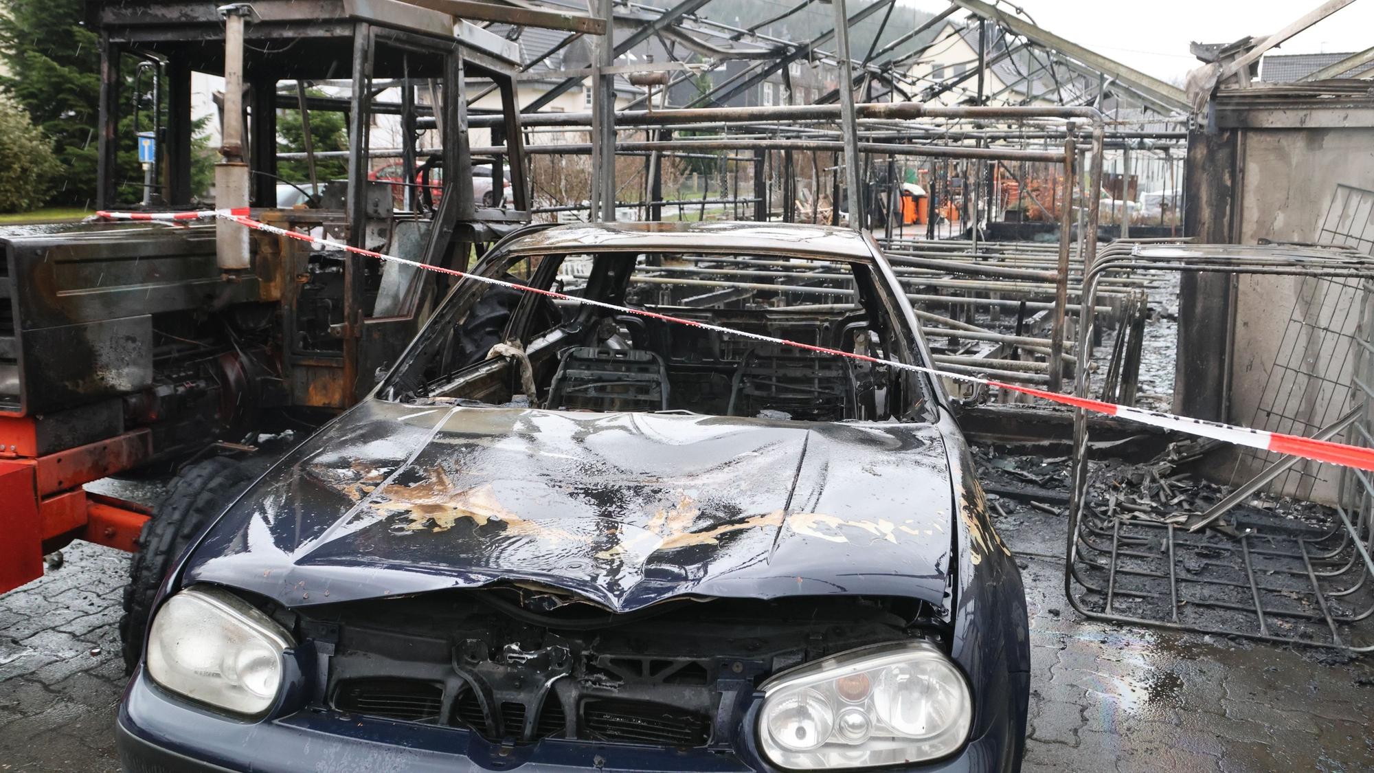 Wohn- und Gewächshausbrand Wiedenest