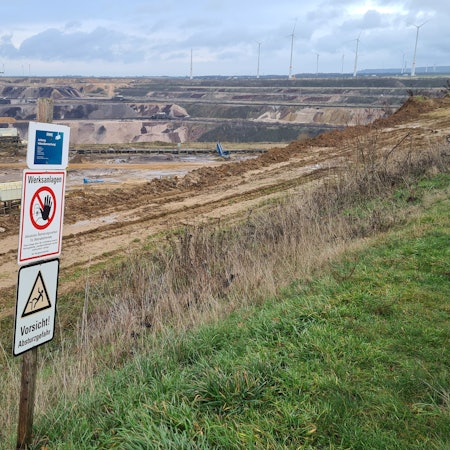 Der Tagebau Garzweiler