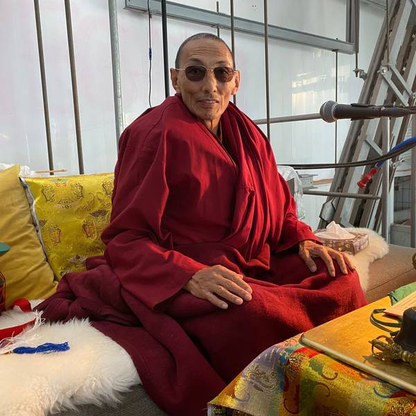 Meditationsmeister Tulku Rigdzin Pema Rinpoche