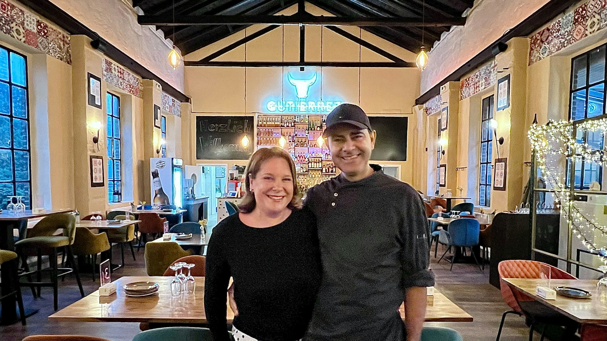 Inhaber des Restaurants: Simone El Gharbaoui-Guthier und Choukri El Gharbaoui.