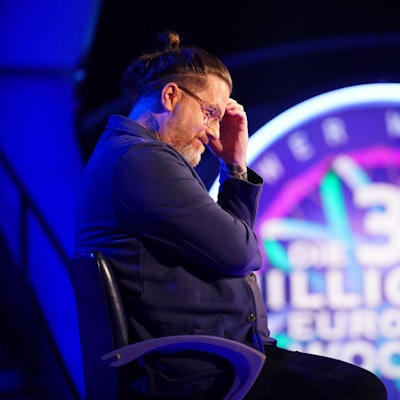 Heiko Borscheid aus Gaggenau im RTL-Studio in Köln.