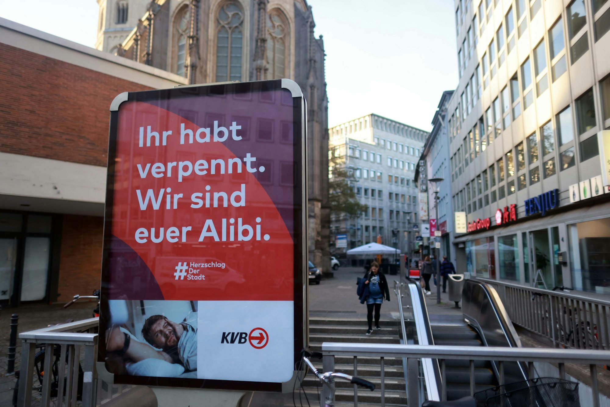 Die neue Werbekampagne der KVB
