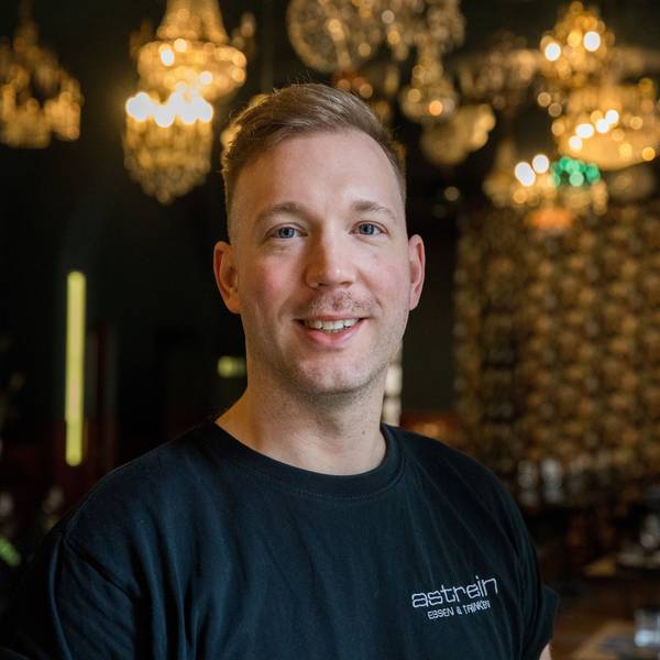 Eric Werner in seinem Restaurant „Augustin“