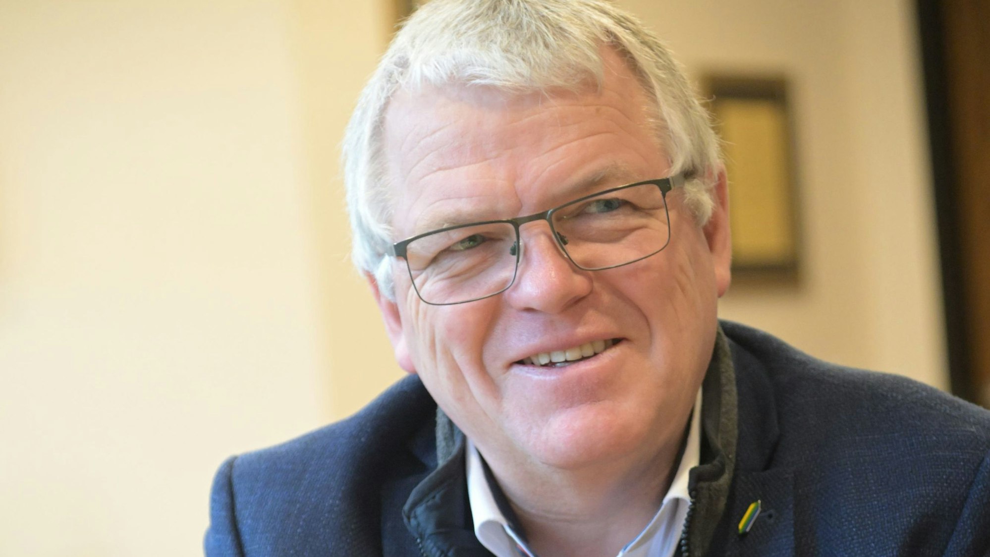 Das Foto zeigt den Kürtener Bürgermeister Willi Heider.