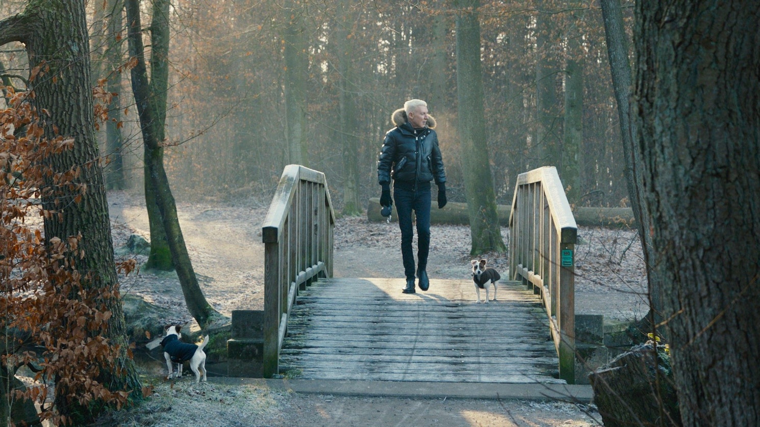 Hans Peter Geerdes als Künstler und Scooter-Frontmann H.P. Baxxter in einer Szene des Films ‚Fck 2020 - Zweieinhalb Jahre mit Scooter‘ (undatierte Filmszene).