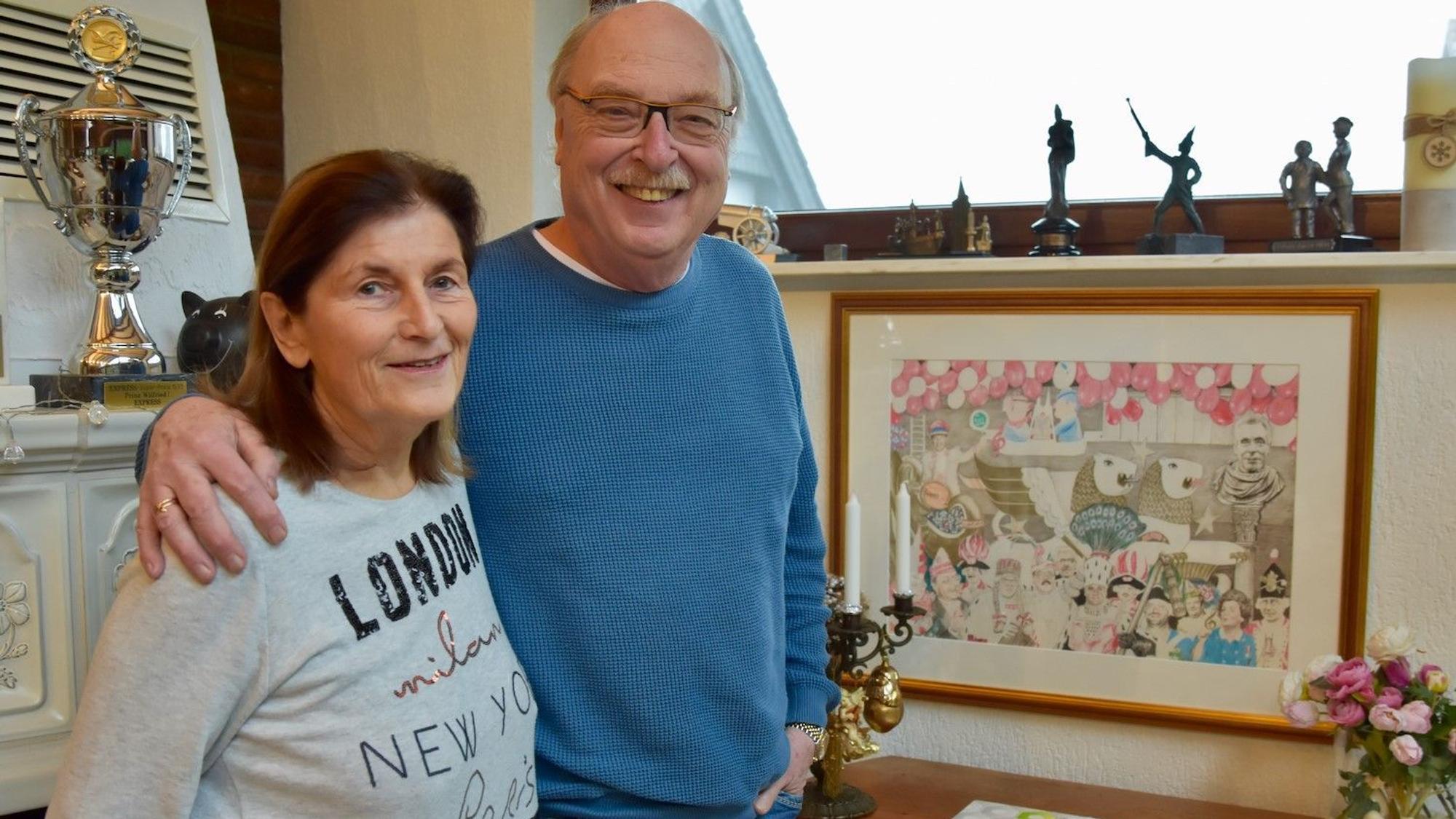 Wicky Junggeburth mit Ehefrau Catherine.