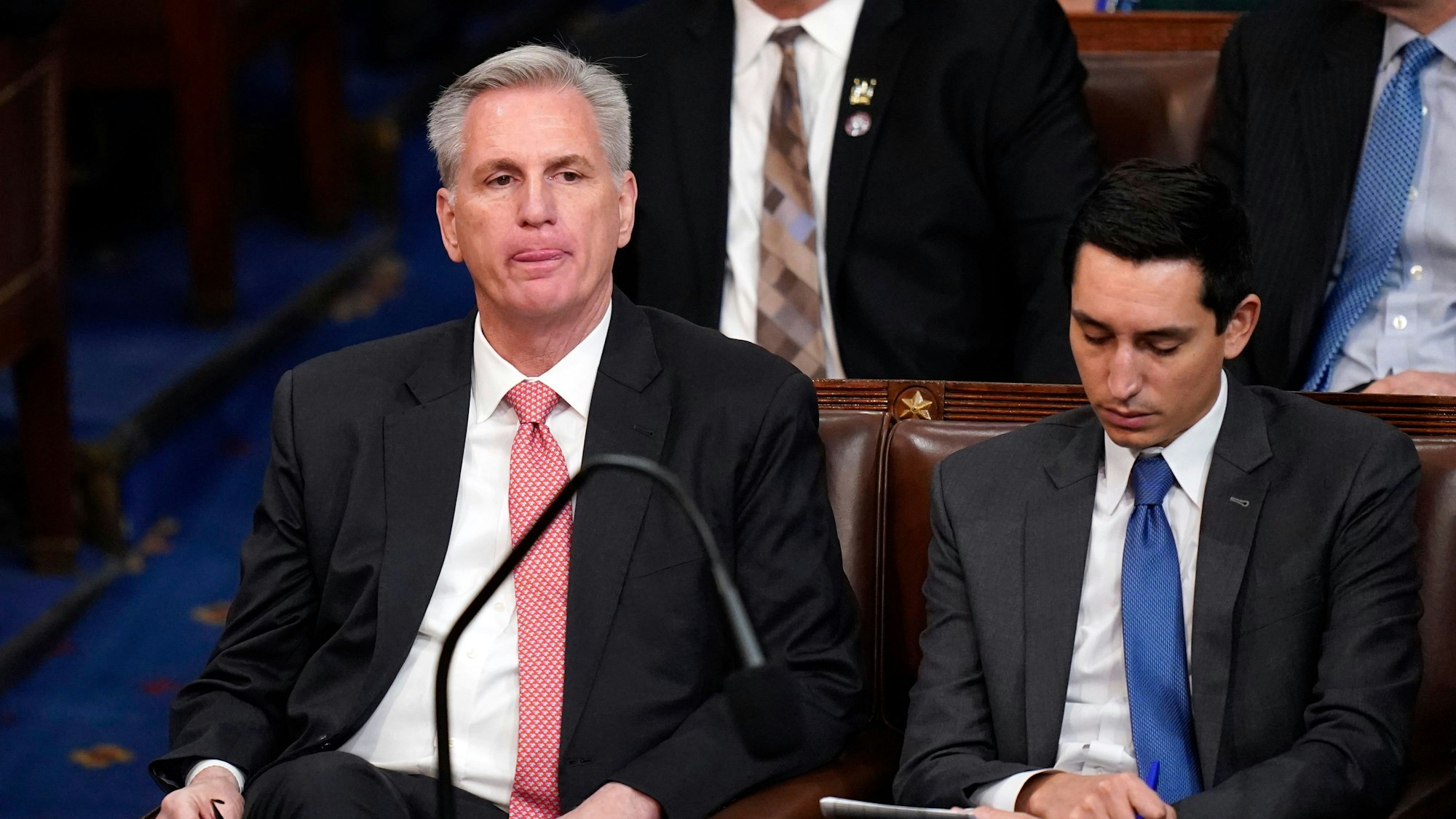Der Republikaner Kevin McCarthy ist auch im siebten Wahlgang durchgefallen.