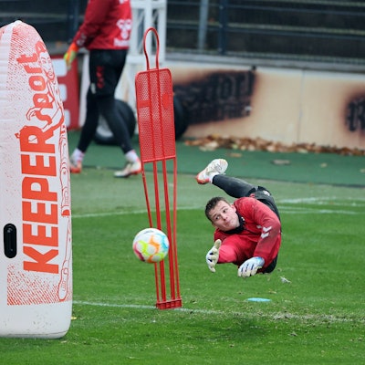 Jonas Urbig beim Training