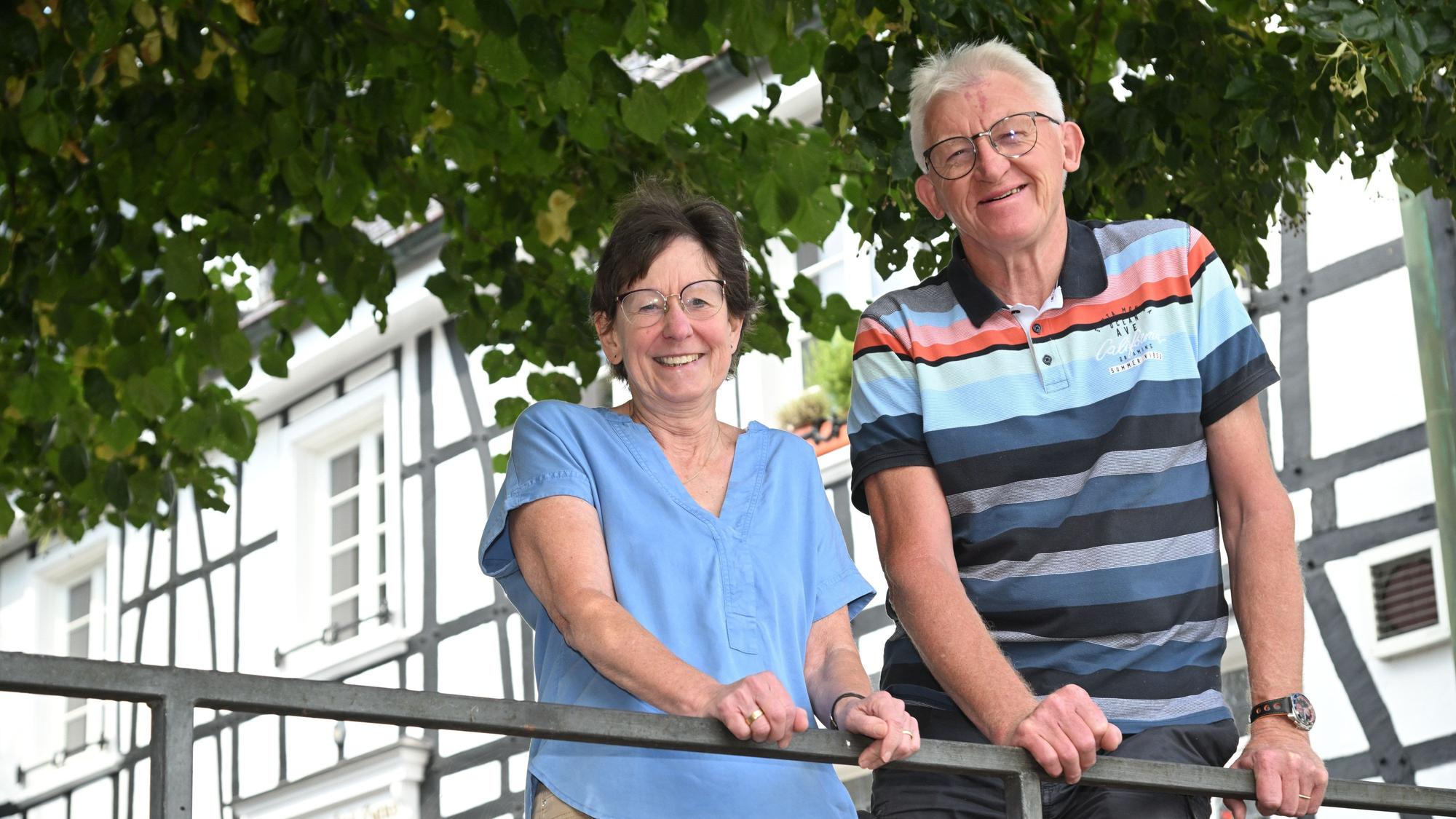 Renate Voßwinkel und Peter Dahl vom ehemaligen Seniorenbeirat