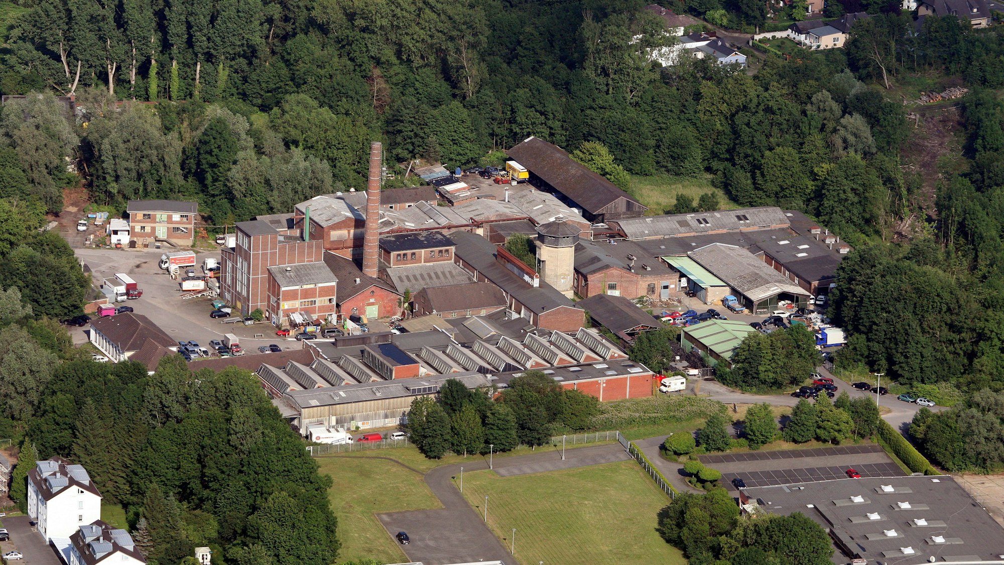 Auf dem Gelände der ehemaligen Papierfabrik Wachendorff sollen Wohnungen gebaut werden.