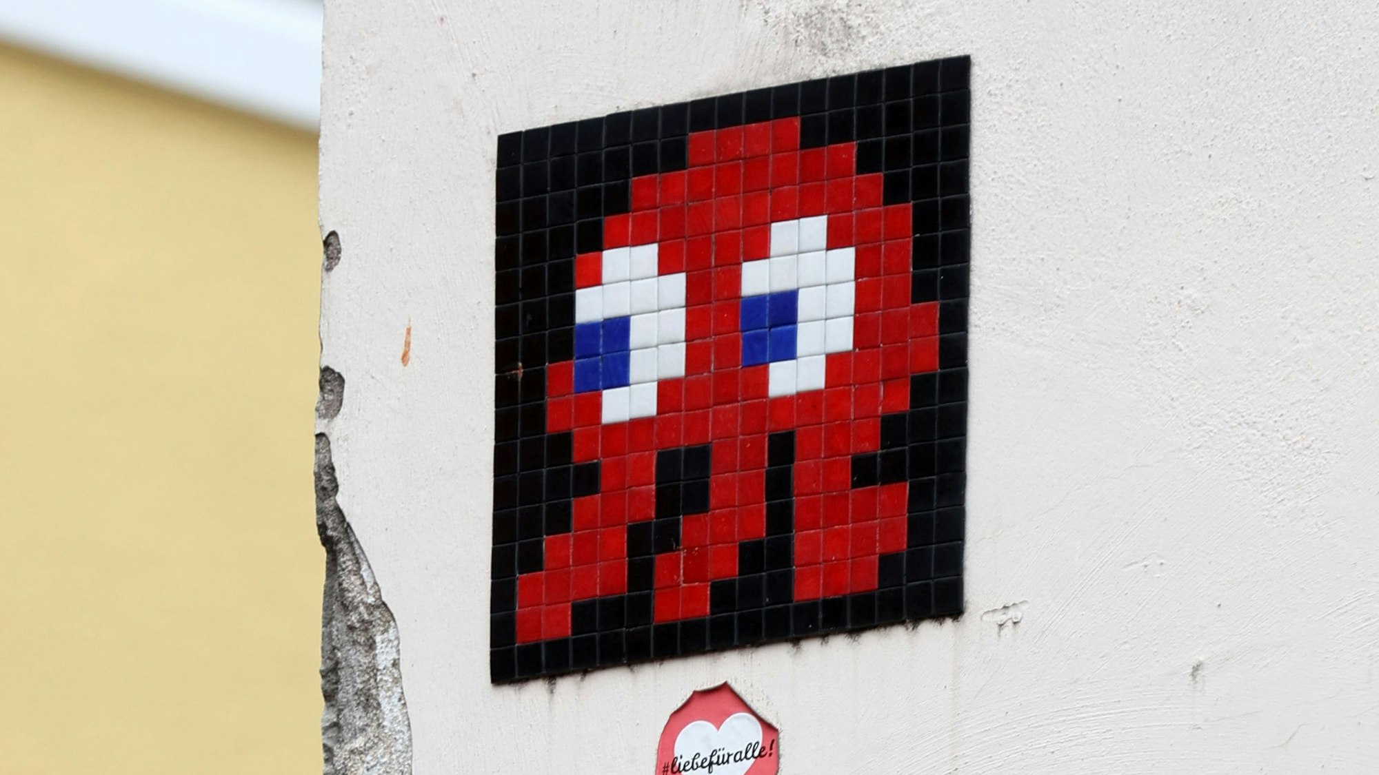 Streetart in Köln.
Krake am Heumarkt 58