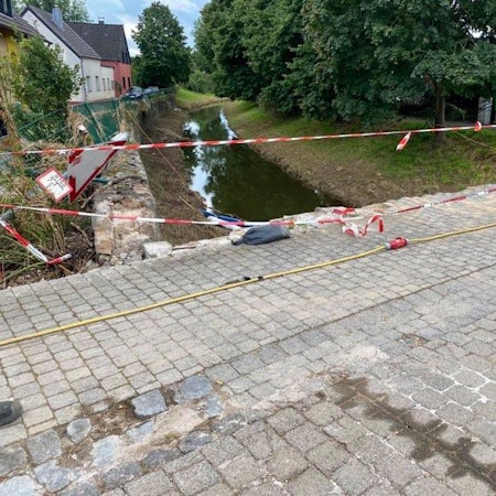 Weilerwist-Metternich nach der Flut im Juli 2021