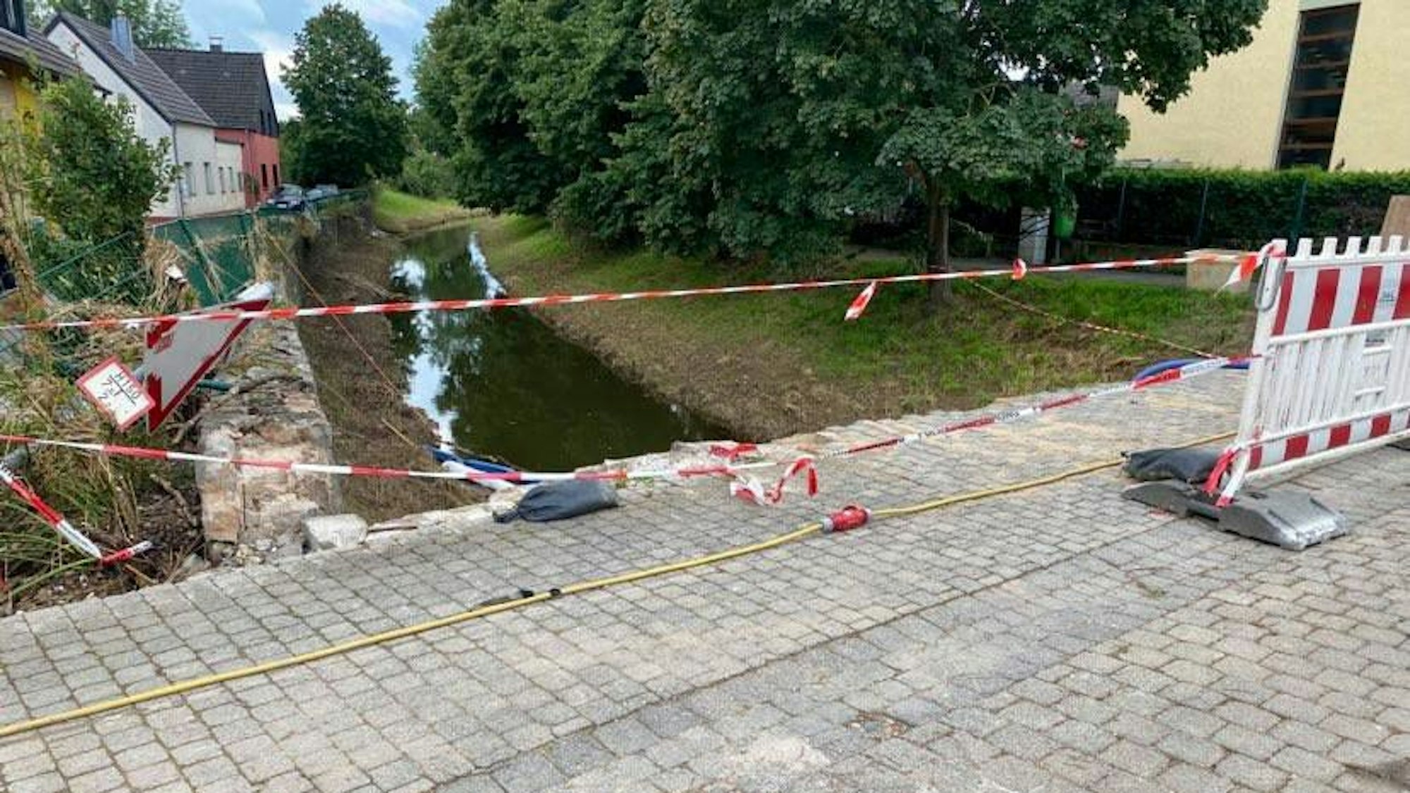 Weilerwist-Metternich nach der Flut im Juli 2021