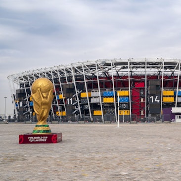 Das ·Stadium 974· ist in Doha (Katar) zu sehen.