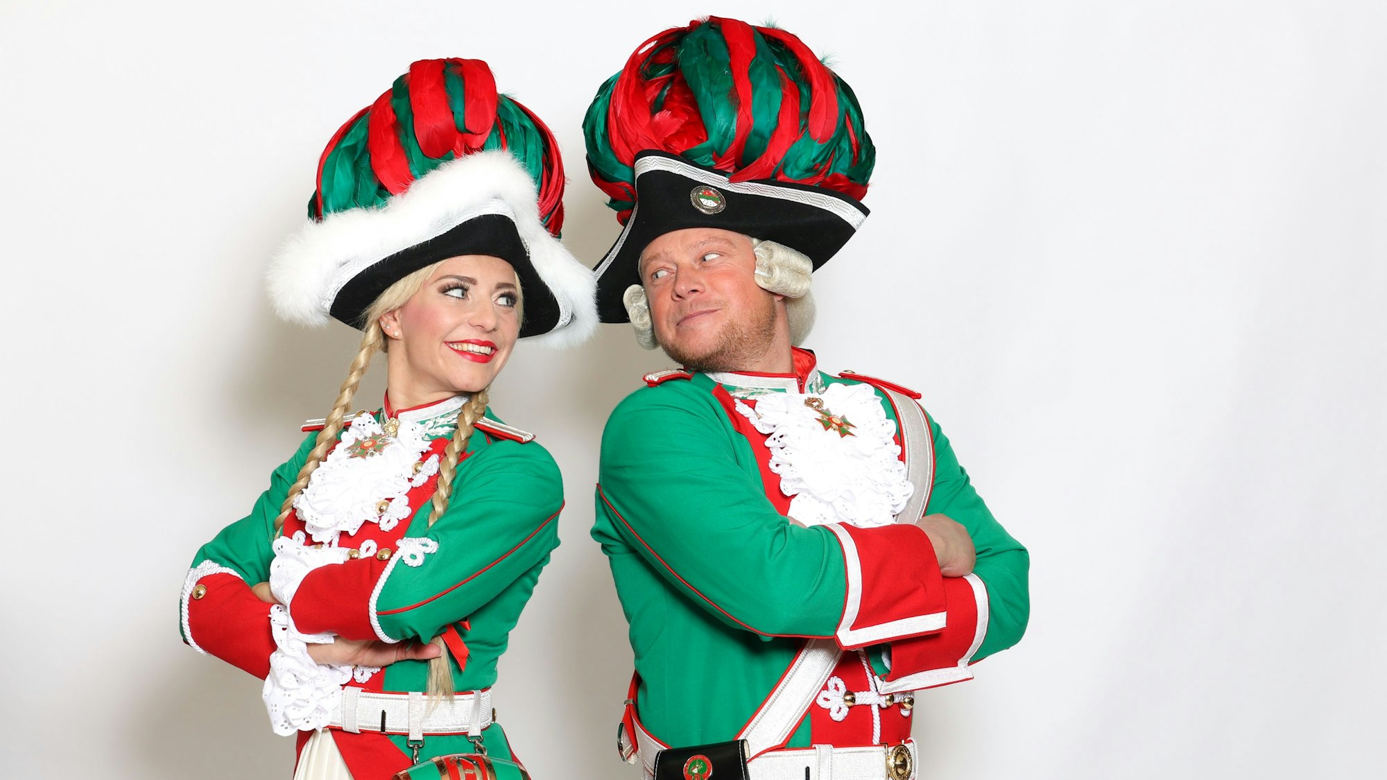 Das Tanzpaar der Altstädter.