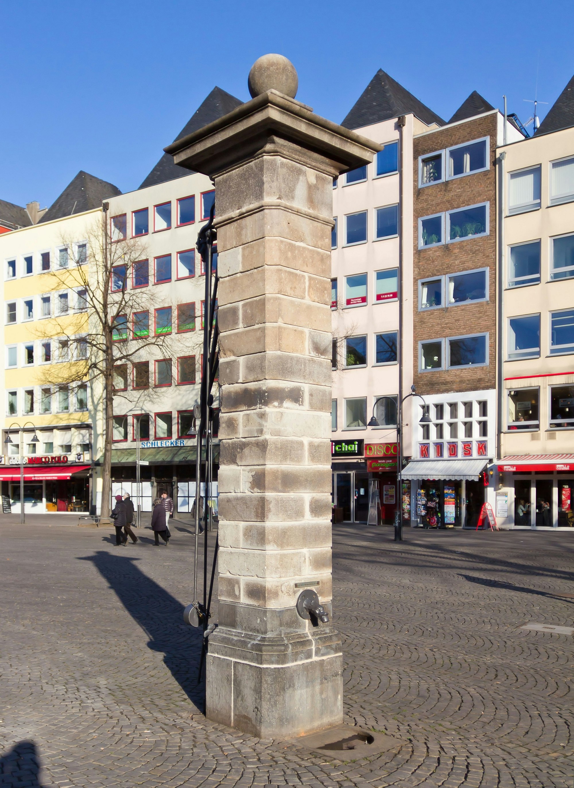 Steinerne Pumpe, Alter Markt, Köln