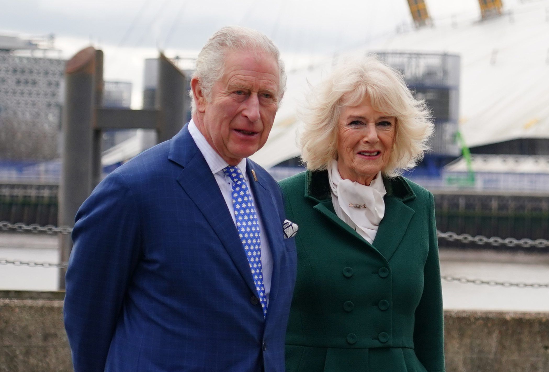 König Charles III. und seine Frau Königin Camilla