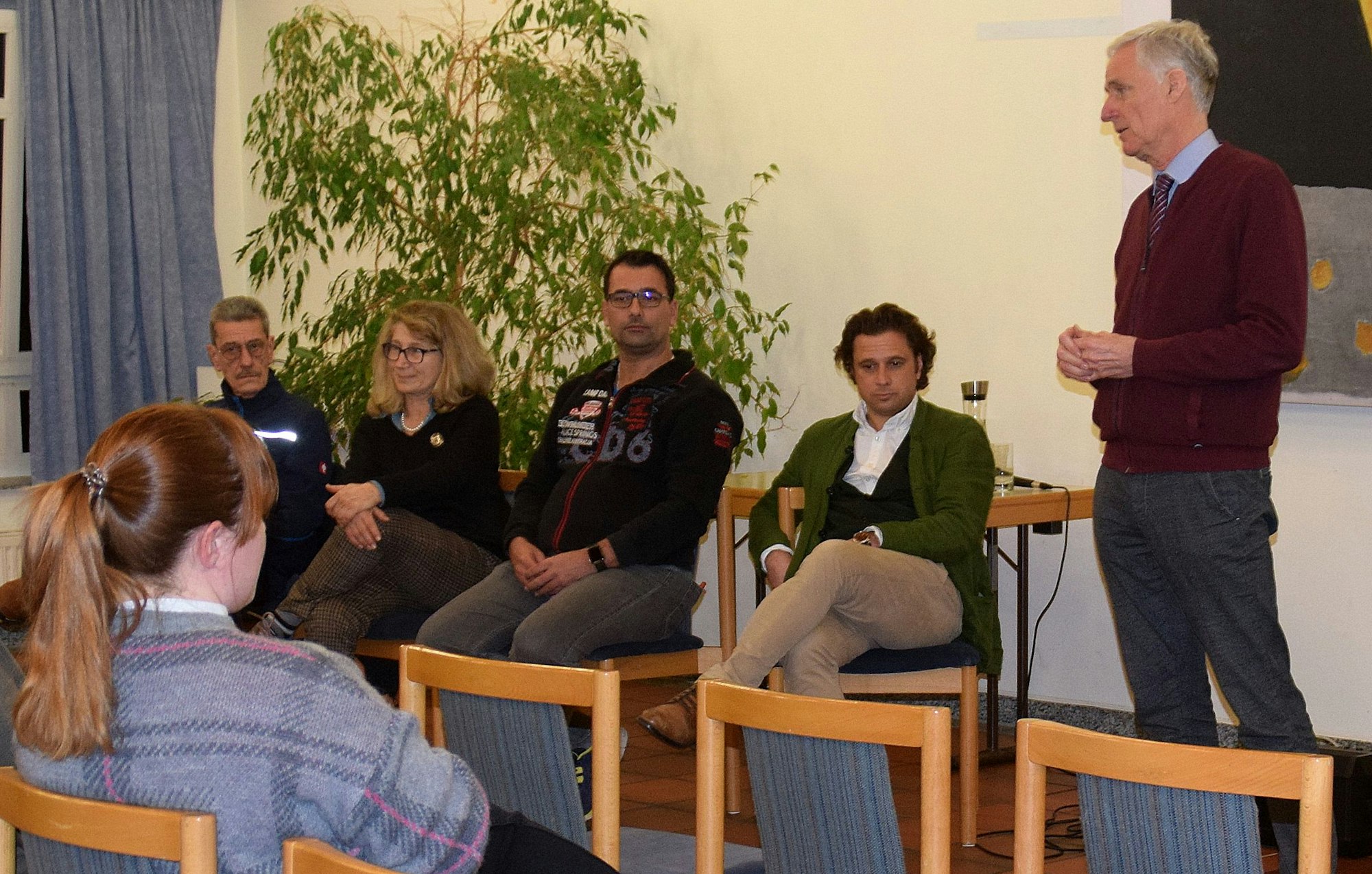 Der CDU-Ortsverband Alfter hatte zum Bürgeridalog ins katholische Pfarrheim mit Bürgermeister Rolf Schumacher geladen.
