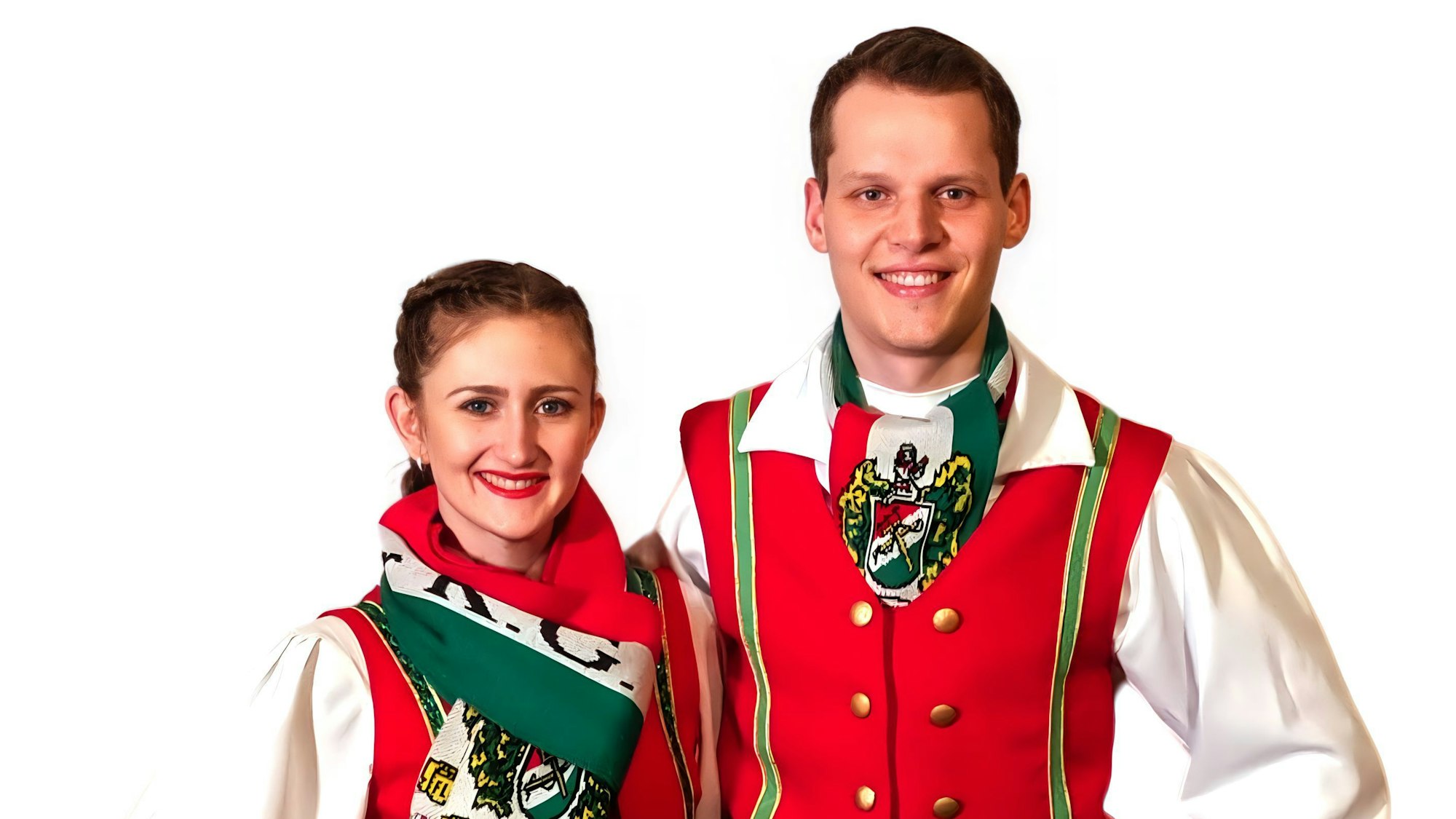 Das Tanzpaar der Echte Fründe