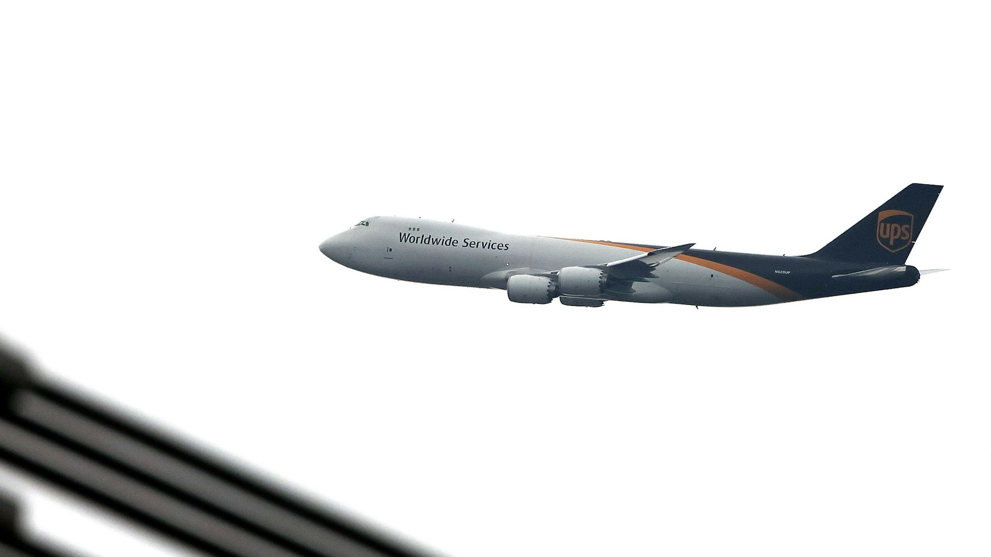 Flugzeug Frachtmaschine von UPS