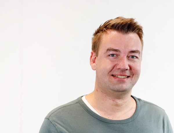 Jaka Cuber Potocnik jubelt nach seinem Tor.