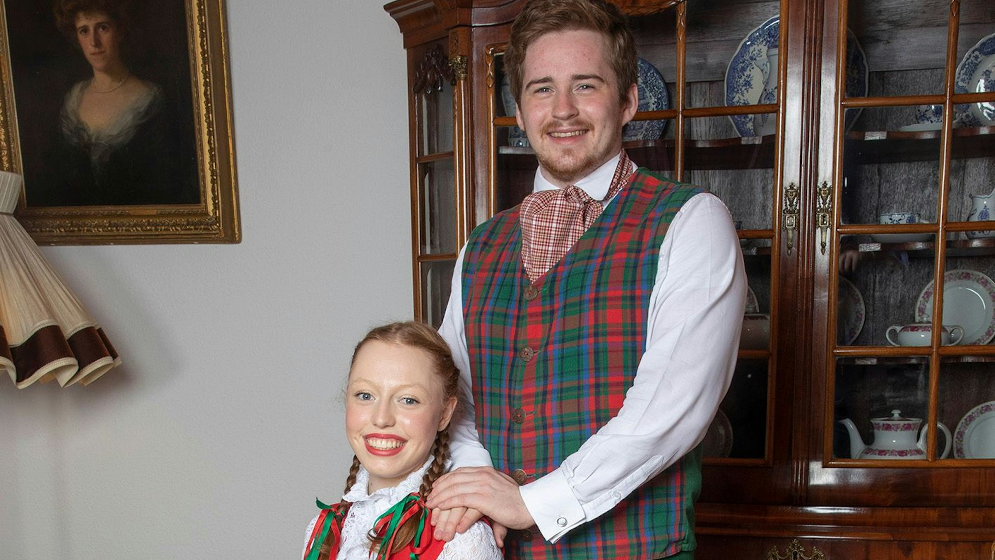 Das Tanzpaar der Pänz us dem ahle Kölle