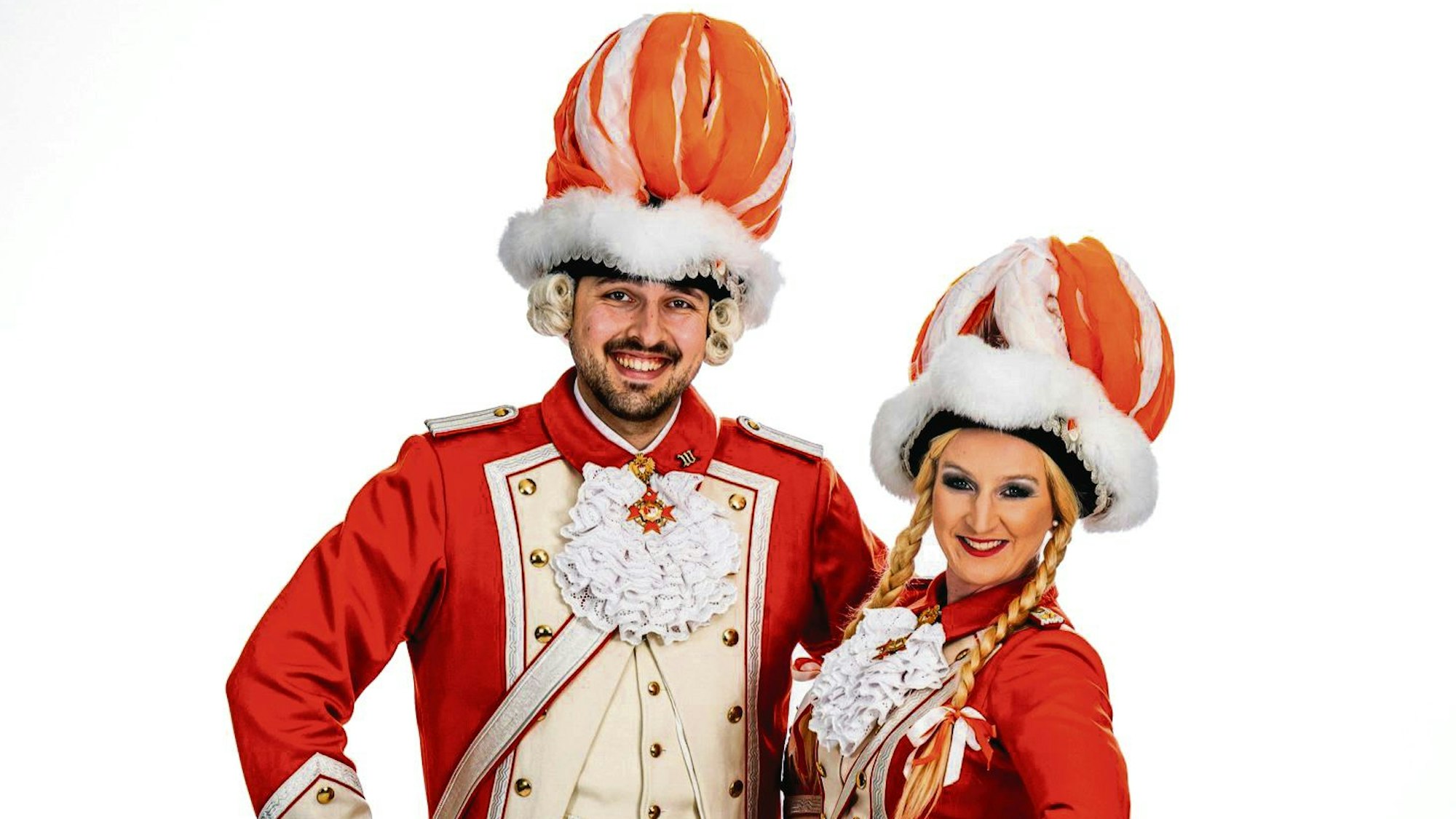 Das Tanzpaar der Nippeser Bürgerwehr