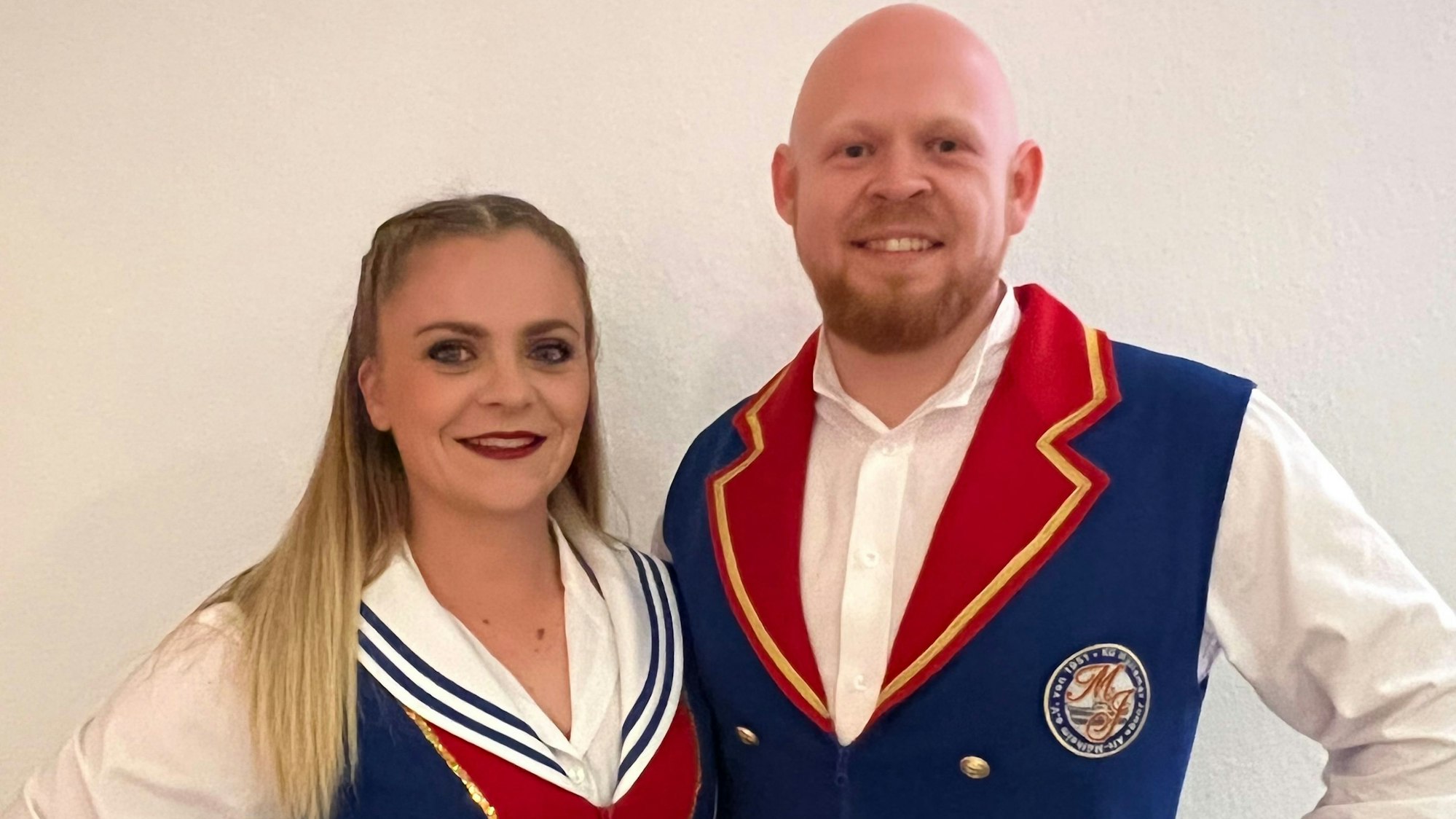 Tanzpaar der Matrosen vom Müllemer Böötche