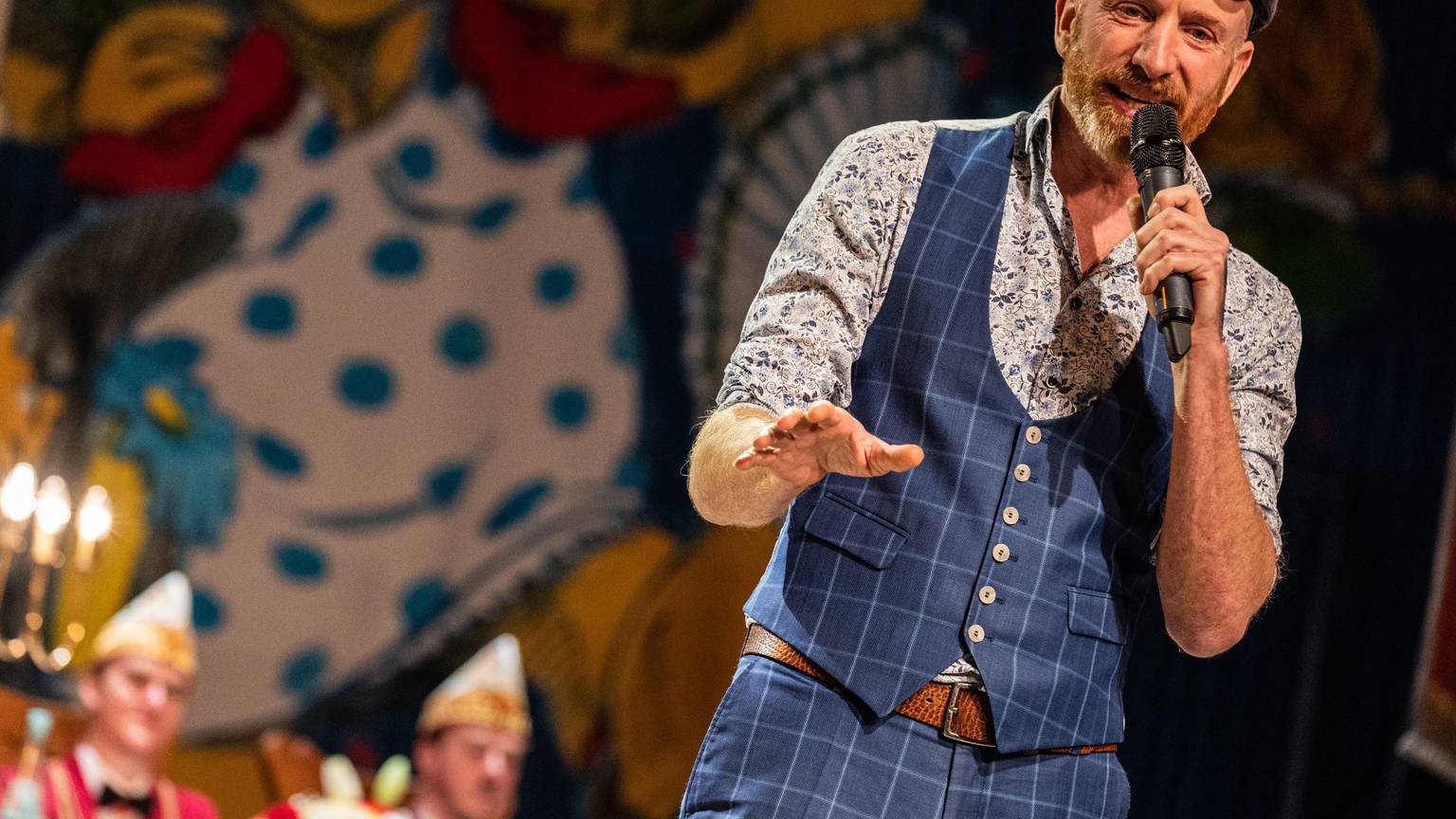 Begehrter Redner im Karneval: Martin Schopps bei der Sitzung der Willi-Ostermann-Gesellschaft im Sartory.