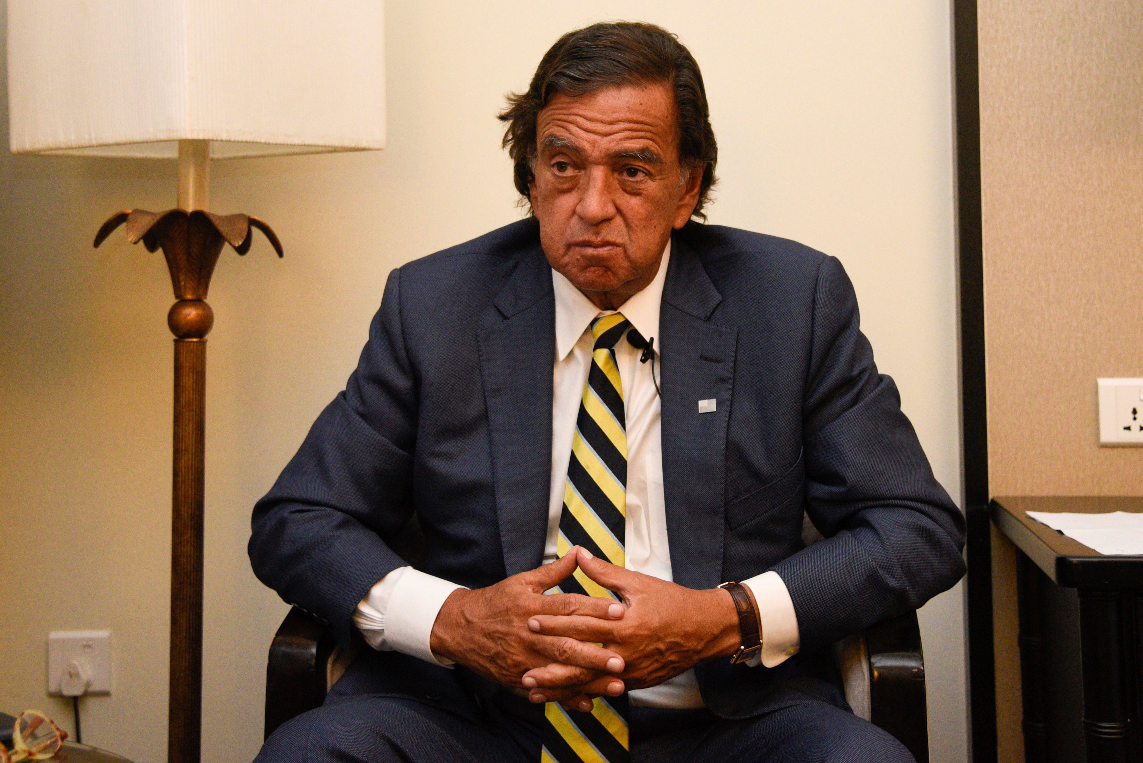 Der ehemalige US-Diplomat und UN-Botschafter Bill Richardson während eines Interviews im Jahr 2018. (Archivbild)