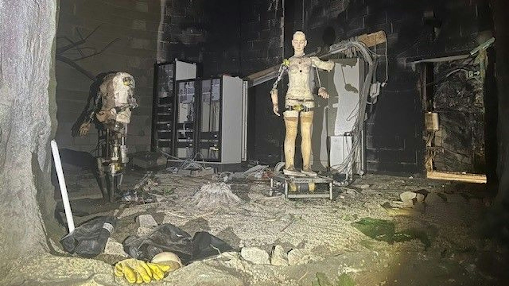 Requisiten der „Hollywood Tour“ im Phantasialand