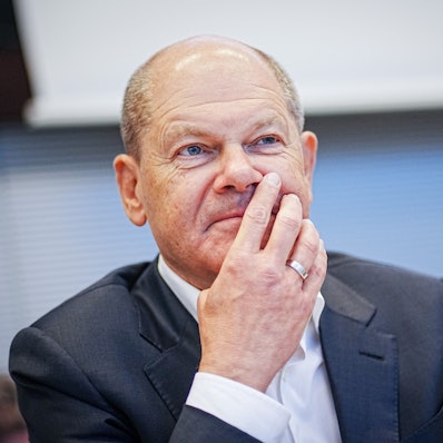 Bundeskanzler Olaf Scholz (SPD)