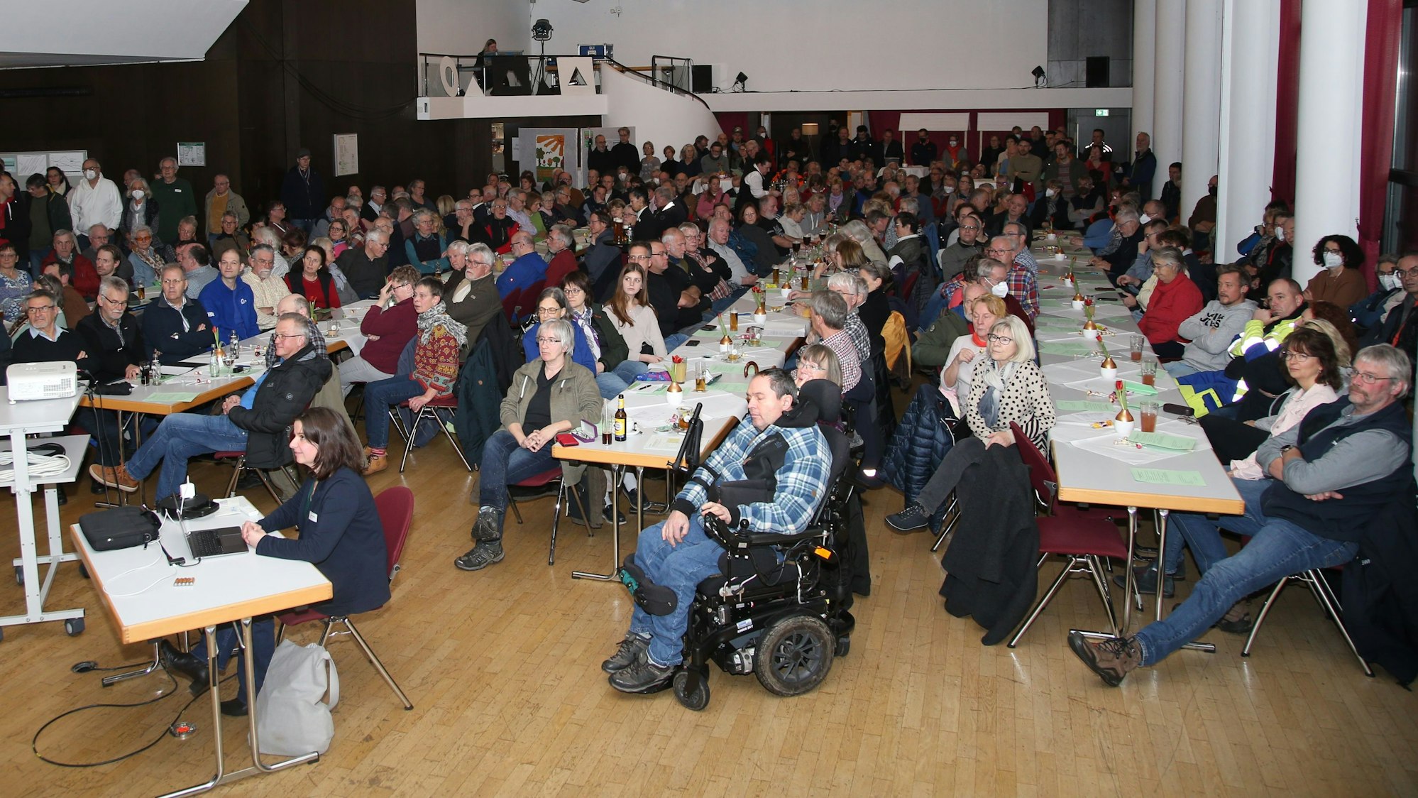 Infoveranstaltung zur Windkraft in Nümbrecht.