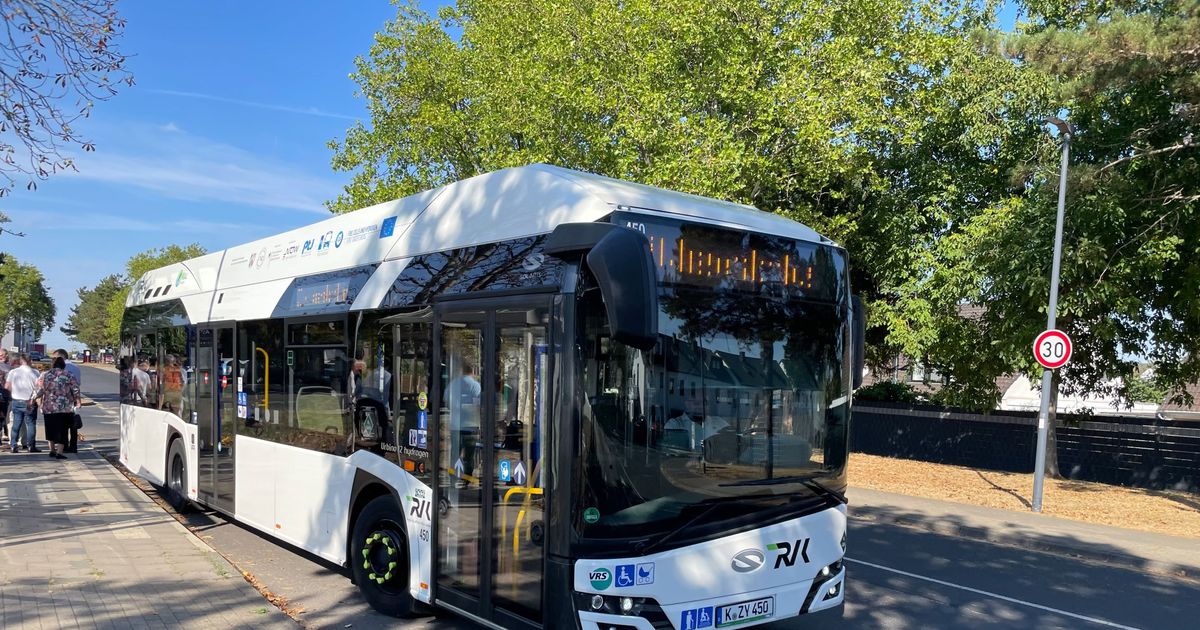 Public transport: RVK puts the first three hydrogen buses into operation ...