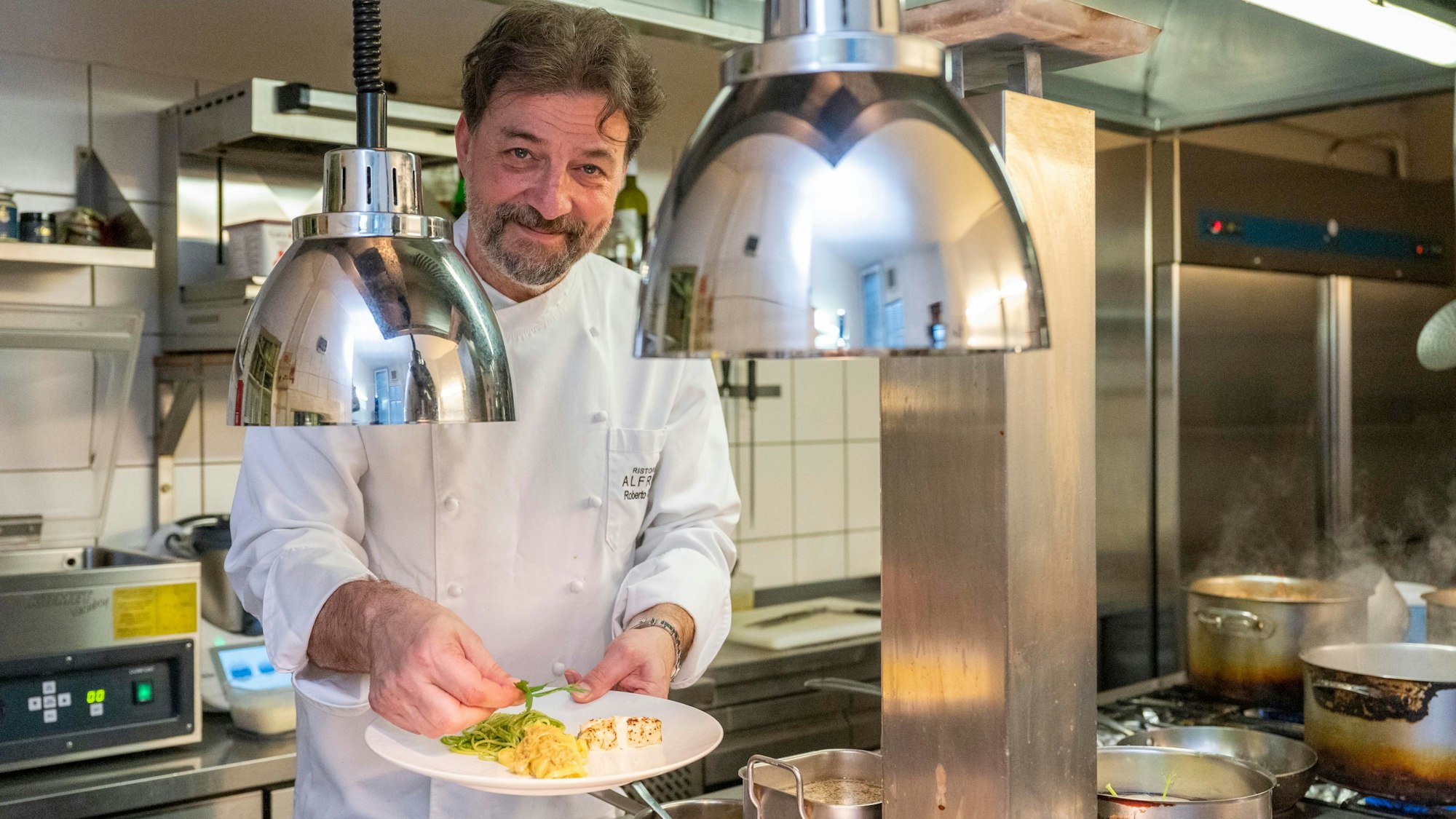 Roberto Carturan ist der Inhaber des Restaurants Alfredo.