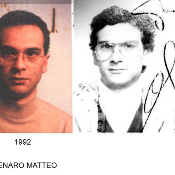 Drei Fahndungsfotos des italienischen Mafiosios Matteo Messina Denaro. Er war 1993 untergetaucht.