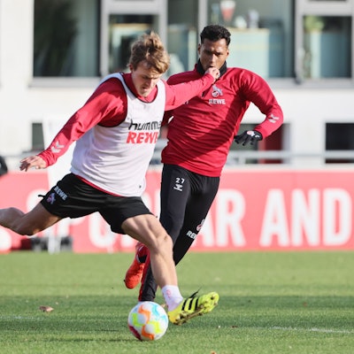 1. FC Köln, Training, Timo Hübers (1. FC Köln). 17.01.2023, Bild: Herbert Bucco
