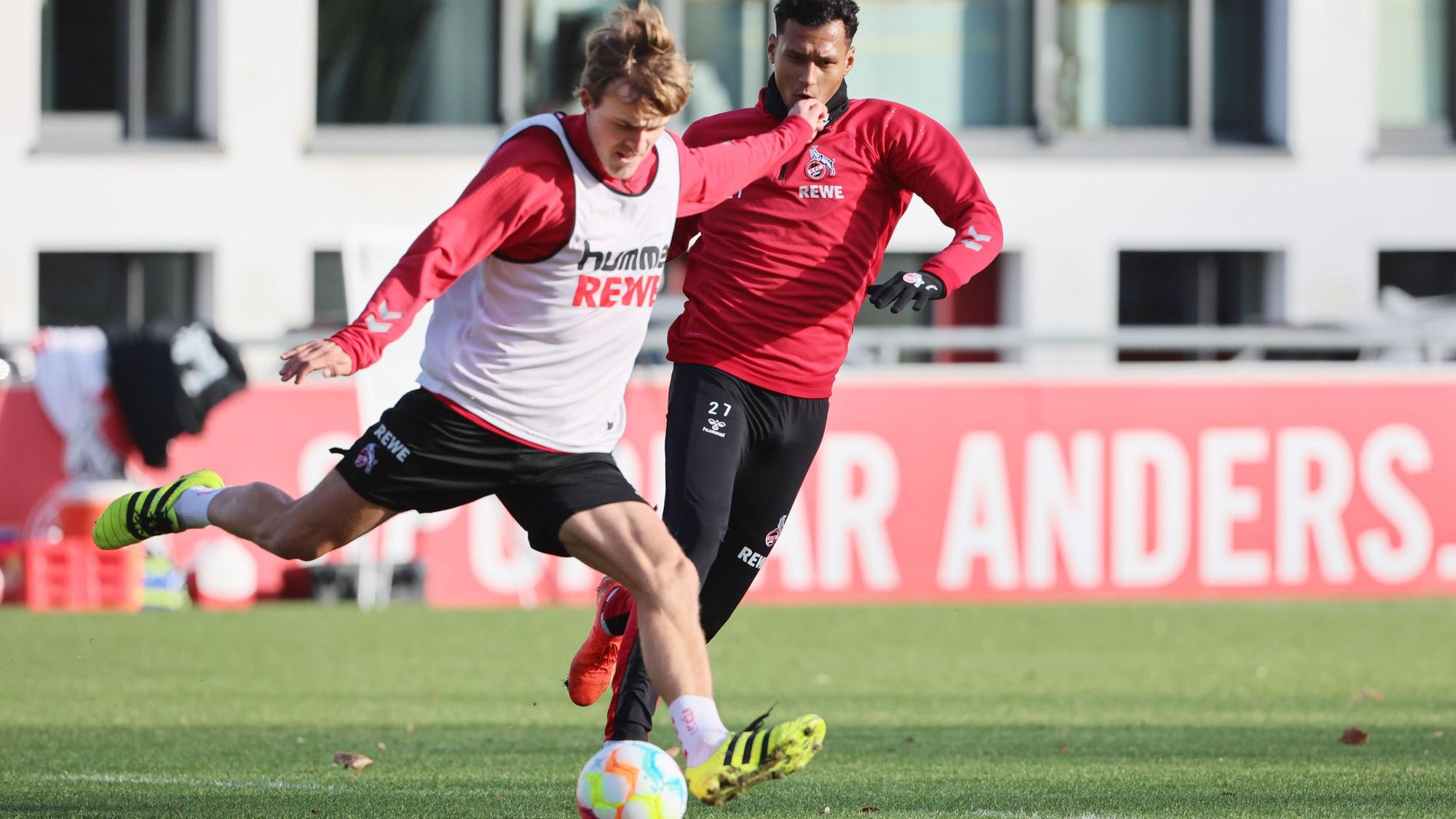 1. FC Köln, Training, Timo Hübers (1. FC Köln). 17.01.2023, Bild: Herbert Bucco