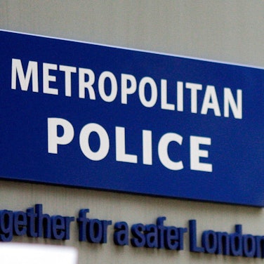 Scotland Yard - Polizeistation von Außen.