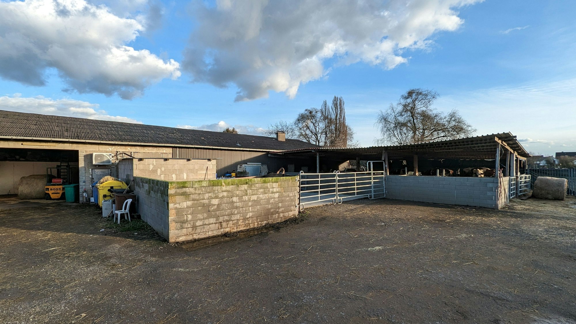 Das Foto zeigt den verlassenen Schlachthof in Hürth. Dort sollen Tiere illegal geschächtet worden sein.