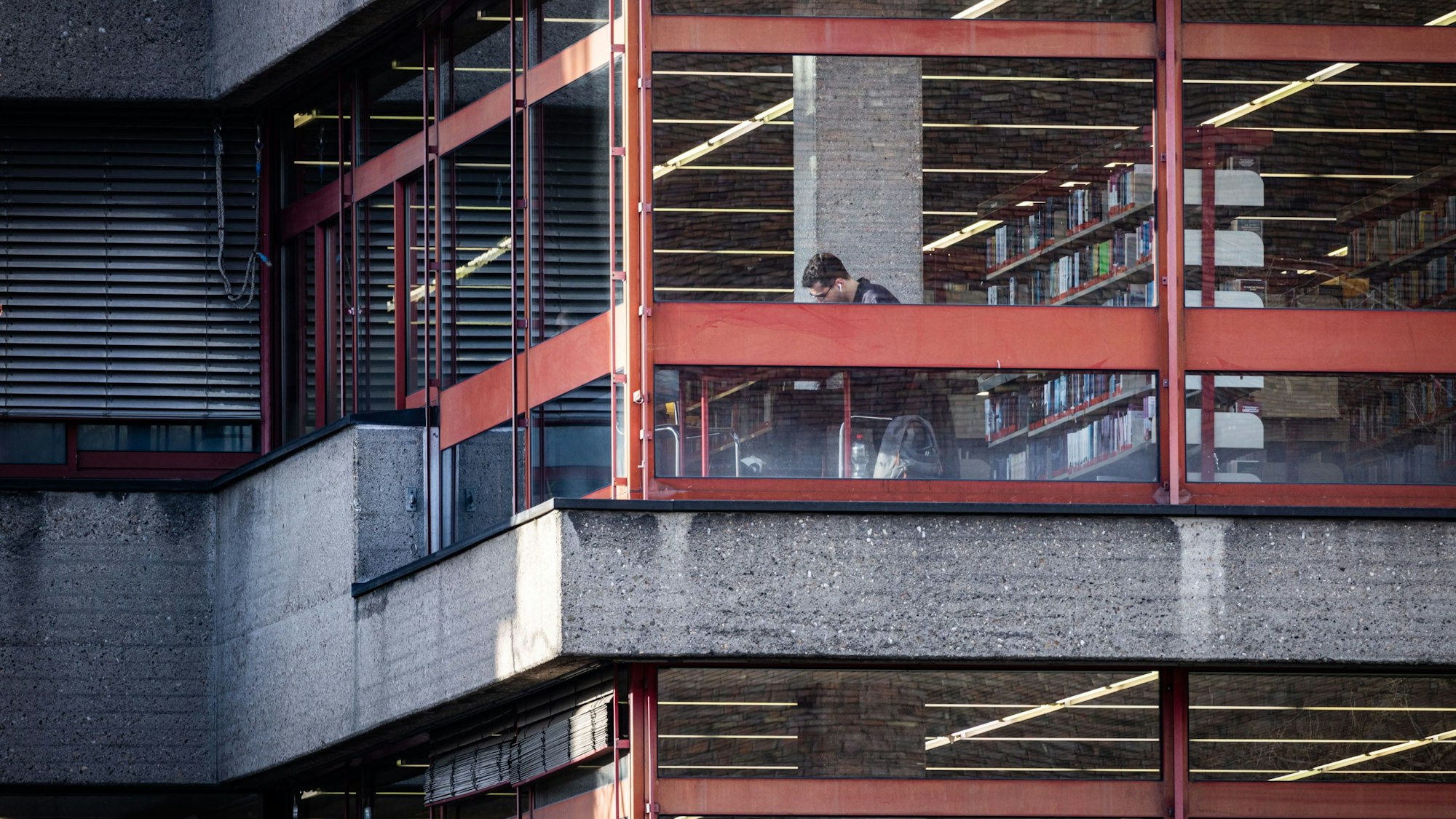 Sanierungsbedürftig ist die Zentralbibiliothek.