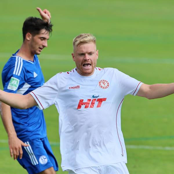 SC Fortuna Köln vs. Schalke 04 II, 4.Liga,
Lars Lokotsch (Fortuna), 20.08.2022, Bild: Herbert Bucco