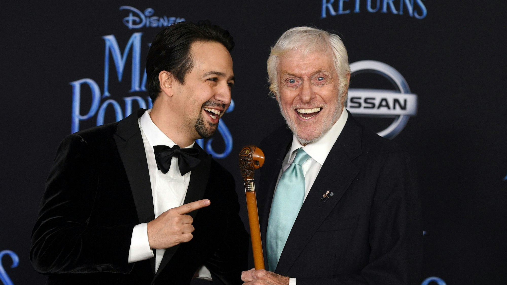 Lin-Manuel Miranda und Dick Van Dyke.