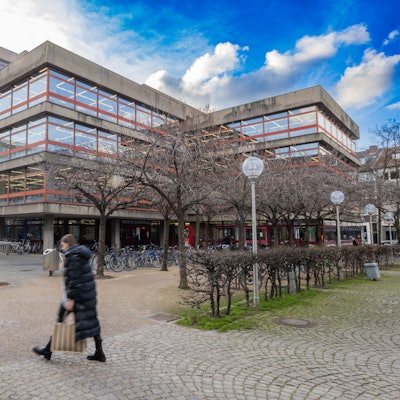 Die Zentralbibiliothek in Köln.